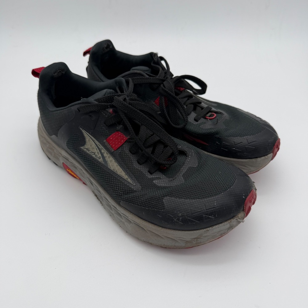 Altra Timp 5 Mens Trail Running Shoes Black Red ALOA85PE000 Size 9.5
